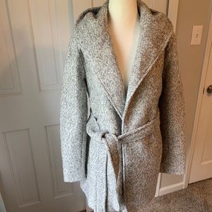Motherhood Maternity bouclè winter coat